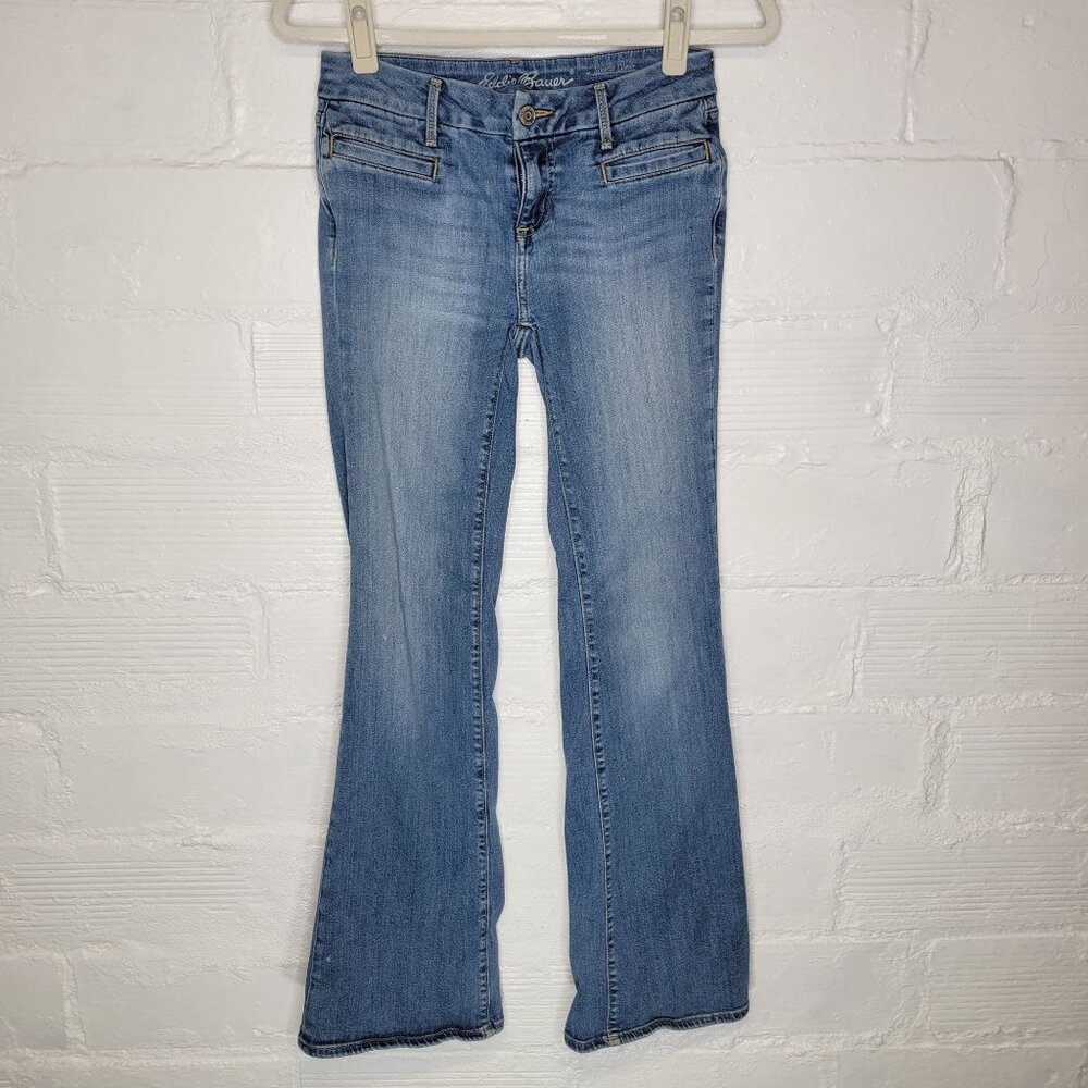 Eddie Bauer Women's Size 4 Jeans Slightly Curvy Flare